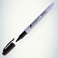 Маркер перманентный Crown P-505 Multi Marker Slim пулевидный 2мм черн.  картинка 